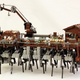 Illustration for article titled This Walking Lego Steampunk Ship is Terrifying!